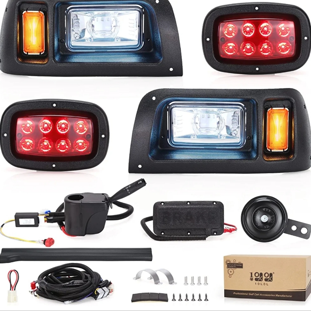 Golf Cart LED Light Kit(12V-48V) E-Z-GO TXT Model New
